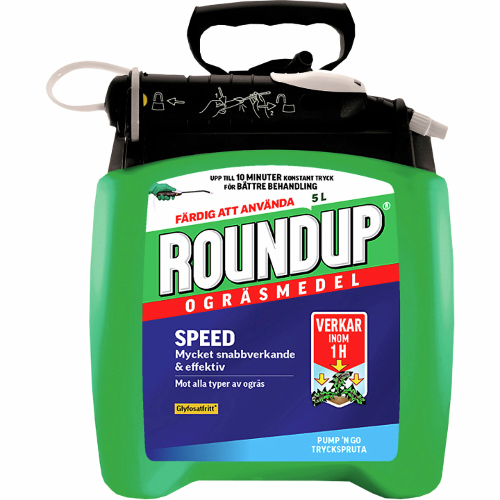 Roundup Speed Pump'n Go 5L in the group Garden / Grass seeds & fertilizer / Cultivation at Entreprenadbutiken (42164)