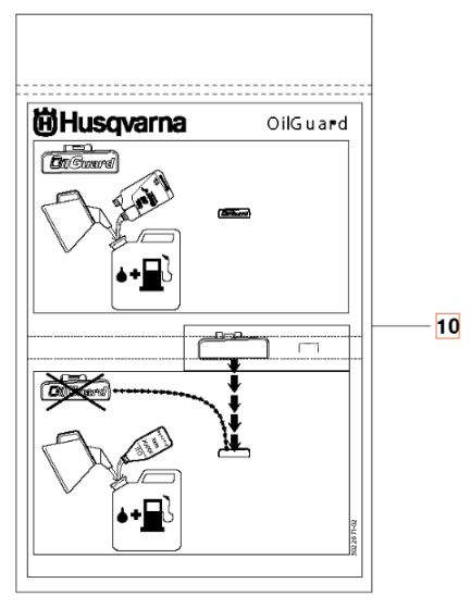 Kit, Switch Off Kit, Oil Guar 5022870-03 in the group  at Entreprenadbutiken (5022870-03)