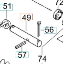 Control shaft in the group  at Entreprenadbutiken (5024522-01)