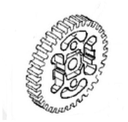 Final Gear (54T) in the group  at Entreprenadbutiken (5024583-01)