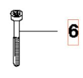 Screw 5032153-49 in the group  at Entreprenadbutiken (5032153-49)