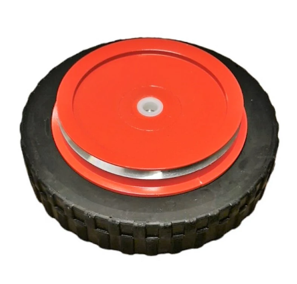 Drive wheel with red aluminum rim in the group  at Entreprenadbutiken (5033174-01)