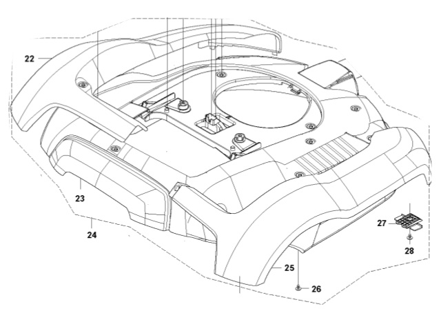 Body R160 in the group  at Entreprenadbutiken (5100967-04)