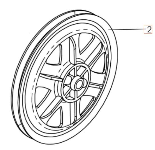 Pulley 5196530-60 in the group  at Entreprenadbutiken (5196530-60)