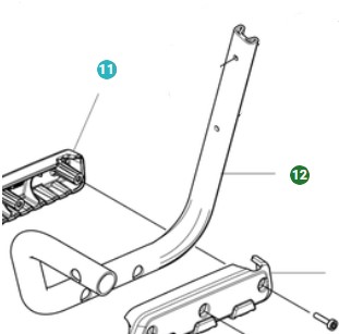 Frame Assy Right Bumper in the group  at Entreprenadbutiken (5310169-01)