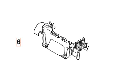 Bracket Cable Management in the group Automower 430X Nera - 2023 at Entreprenadbutiken (5312266-01)