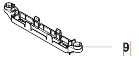 Holder Counterweight in the group Automower 430X Nera - 2023 at Entreprenadbutiken (5313528-01)