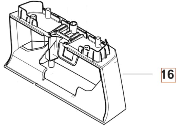 Housing Tower in the group Automower 430X Nera - 2023 at Entreprenadbutiken (5314224-01)