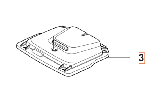 Lid charging station in the group Automower 430X Nera - 2023 at Entreprenadbutiken (5314229-01)