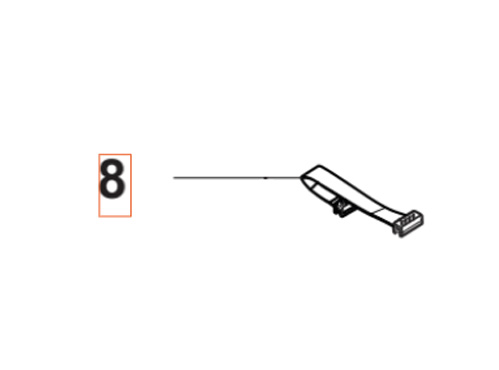 Loom stop button in the group Automower 430X Nera - 2023 at Entreprenadbutiken (5355882-01)