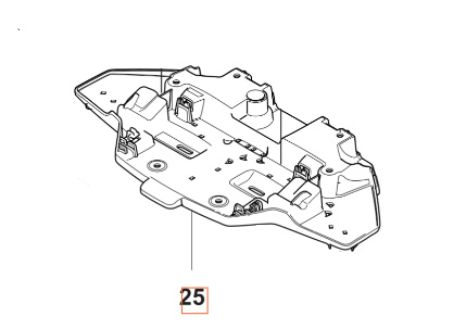 Anchor Plate Charging Station in the group Automower 430X Nera - 2023 at Entreprenadbutiken (5356005-01)