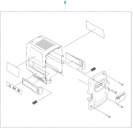 Battery Kit Bli200X 5365678-01 in the group  at Entreprenadbutiken (5365678-01)