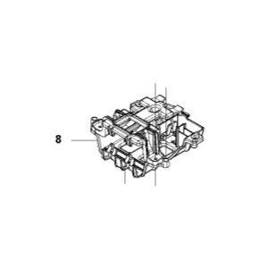 Battery holder in the group Automower 440 - 2022 at Entreprenadbutiken (5806096-02)