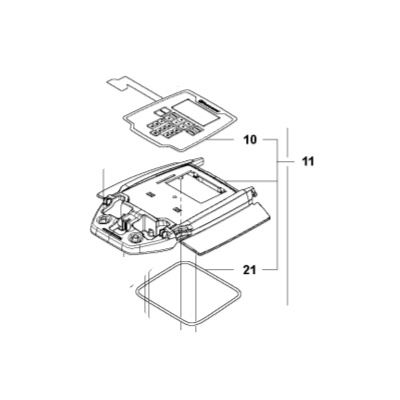 Cover-kit in the group Automower 450X - 2021 at Entreprenadbutiken (5839437-02)