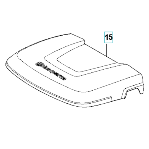 COVER LID P2 HOUSE in the group Automower 415X - 2022 at Entreprenadbutiken (5853235-01)