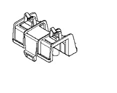 Battery Holder in the group Automower 305 - 2022 at Entreprenadbutiken (5965681-01)