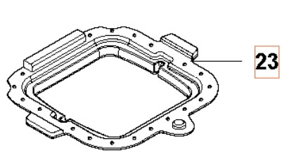 Dust seal 435X 21- in the group Automower 435X AWD - 2021 at Entreprenadbutiken (5983697-01)