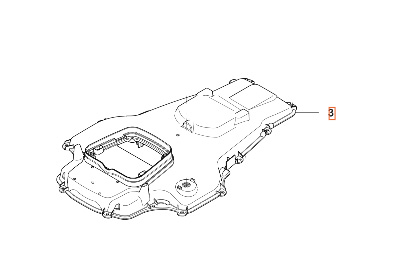 Chassis Upper Nera in the group Automower 430X Nera - 2023 at Entreprenadbutiken (5999098-01)