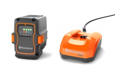 Husqvarna Battery & charger kit B140X & C500X in the group Batteries & Chargers at Entreprenadbutiken (9706079)