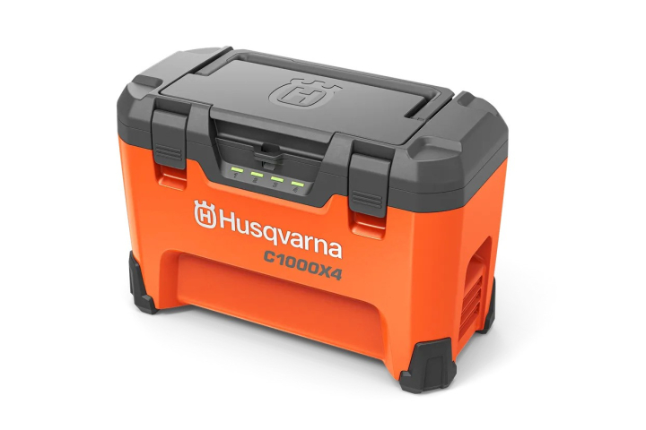 Husqvarna C1000X4 multi-rack charger in the group Garden / Battery series / Accessories battery machines at Entreprenadbutiken (9707048-01)