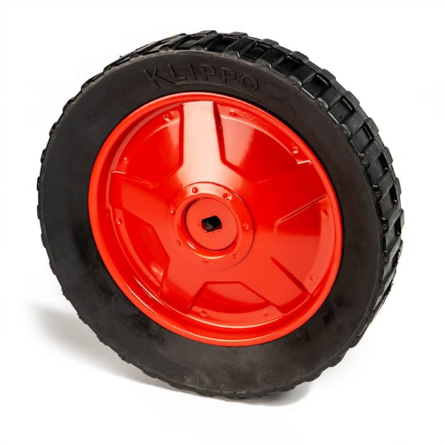 Drive wheel Five Sheet metal rim, Red