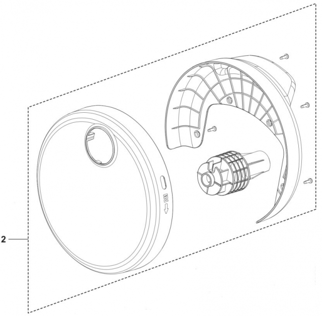 Cover Hose Reel Covers And Axl 5460926-01