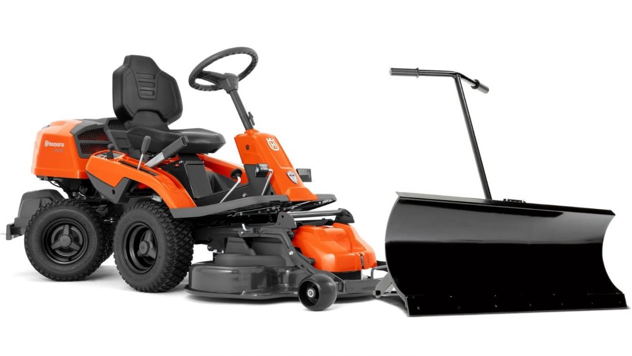 Husqvarna lawn discount mower snow blower